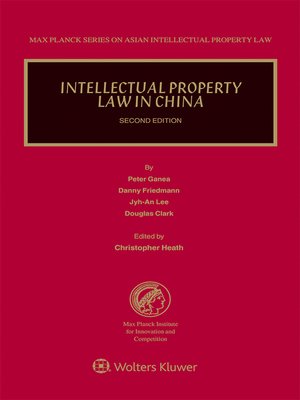 cover image of Intellectual Property Law in China